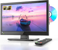 Desobry 16 INCH TV with DVD Player Built in 1080P LCD TV DVD Player Combo with HDMI USB Monitor for Home, Kitchen, RV Camper, or Office,RV TV