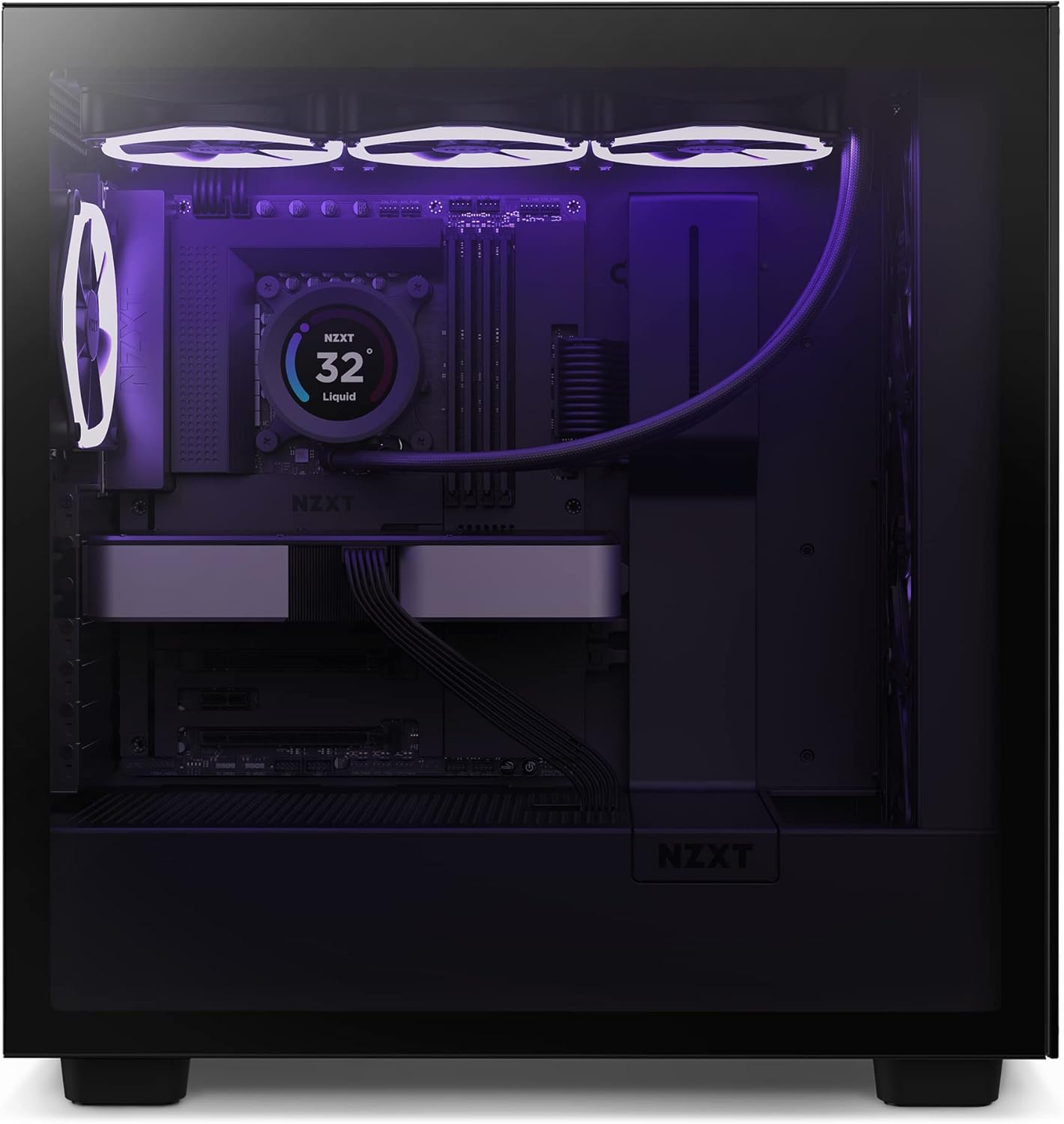 NZXT N7 Z790 Motherboard - N7-Z79XT-B1 - Intel Z790 chipset (Supports 12th &13th Gen CPUs) - ATX Gaming Motherboard - Integrated I/O Shield - WiFi 6E connectivity - Bluetooth - Black (Renewed)
