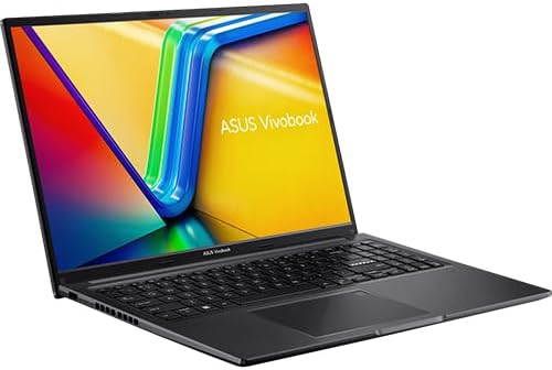 ASUS Vivobook 16" WUXGA Notebook Intel Core i7-1355U 16GB RAM 1TB SSD Intel Iris Xe Graphics Indie Black - Intel Core i7-1355U (Deca-Core) - Intel Iris Xe Graphics - 16" WUXGA Display - 1TB (Renewed)