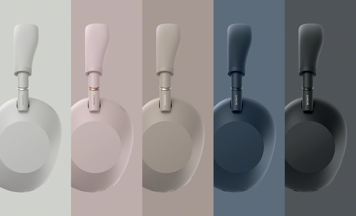 Sony WH-1000XM6 The Best Noise Canceling Wireless Headphones, HD NC Processor QN3, 12 Microphones, Adaptive NC Optimizer, Mastered by Engineers, Studio-Quality, 30-Hour Battery, Black