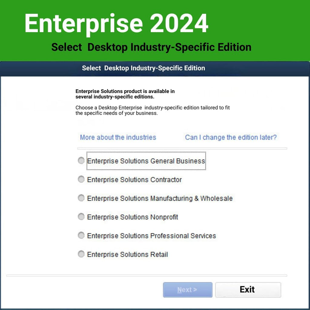 QB - Enterprise Solutions 2024 Platinum | 5 Users | Lifetime Version | No Subscription | Only for PC not for Mac | Instant Message Delivery (12 hrs) | No DVD