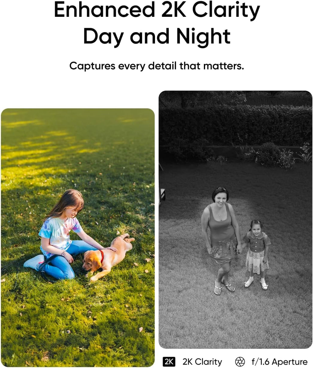 eufy Security SoloCam E30, Security Cameras Wireless Outdoor, Solar Camera Outdoor Wireless, 360° Pan, AI Tracking, 2K Clarity, No Monthly Fee
