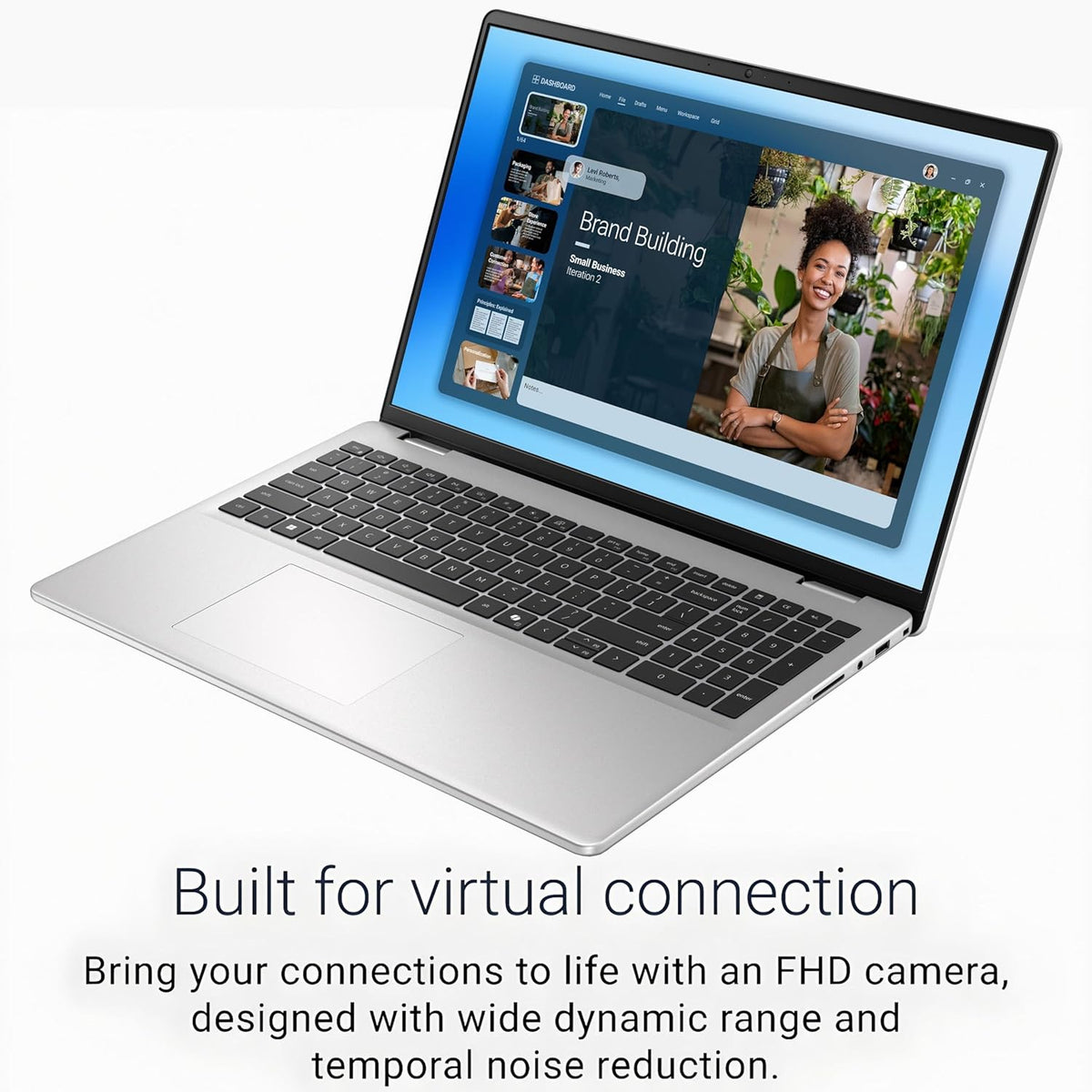 Dell 16 Touchscreen Laptop for Business & Home Student, Intel Core 7 150U Processor, AI Copilot+ PC, 16GB DDR5 RAM, 512GB PCIe SSD, WiFi 6E, Fingerprint, Backlit KB, Office 365, Windows 11 Home
