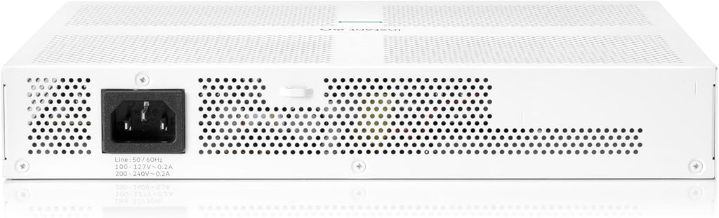 HPE Networking Instant On Switch Series 1430 16-Port Gb Unmanaged Layer 2 Ethernet Switch | 16x 1G | Fan-Less | US Cord (R8R47A#ABA)