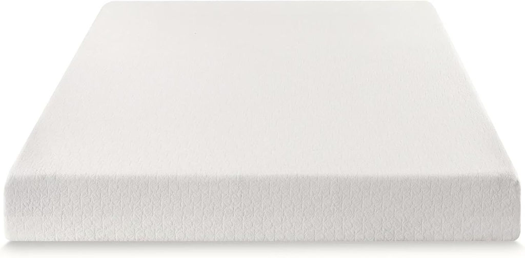 Best Price Mattress 8 inch Twin Mattress Bed-In-A-Box, Green Tea Memory Foam, White