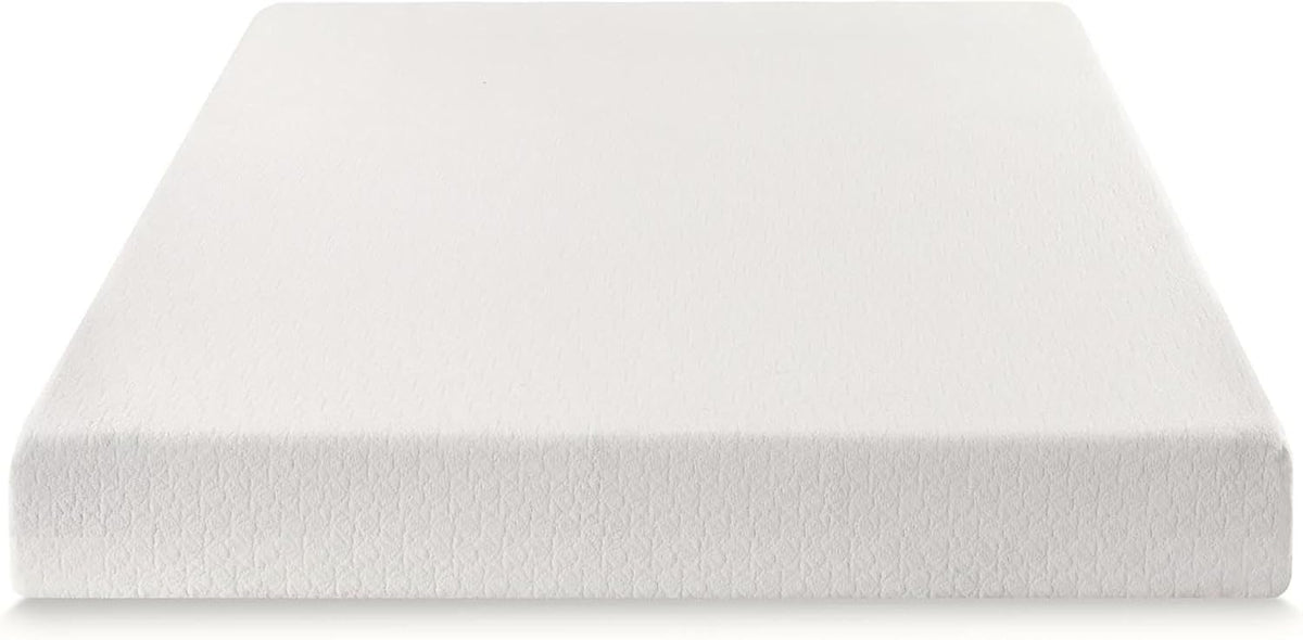 Best Price Mattress 8 inch Twin Mattress Bed-In-A-Box, Green Tea Memory Foam, White