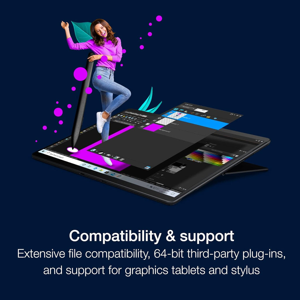 Corel PaintShop Pro 2023 Ultimate | Powerful Photo Editing & Graphic Design Software + Creative Suite | Amazon Exclusive ParticleShop + 5 Brush Starter Pack PC Key Card
