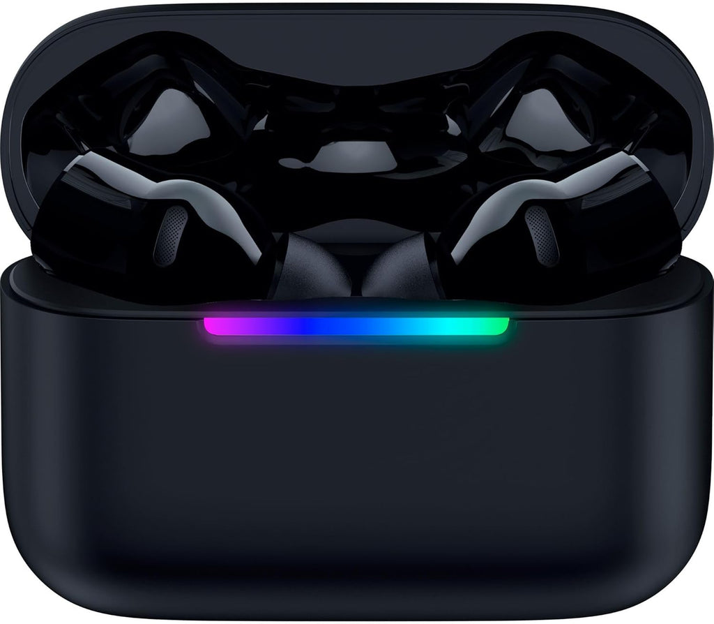 Razer Hammerhead V3 X HyperSpeed Wireless Multi‑Platform Gaming Earbuds – 2.4GHz & Bluetooth 5.3, Up to 35 Hr Battery, THX Spatial Audio, for Smartphones, PC, Laptop, Tablet, PS5, Steam Deck – Black