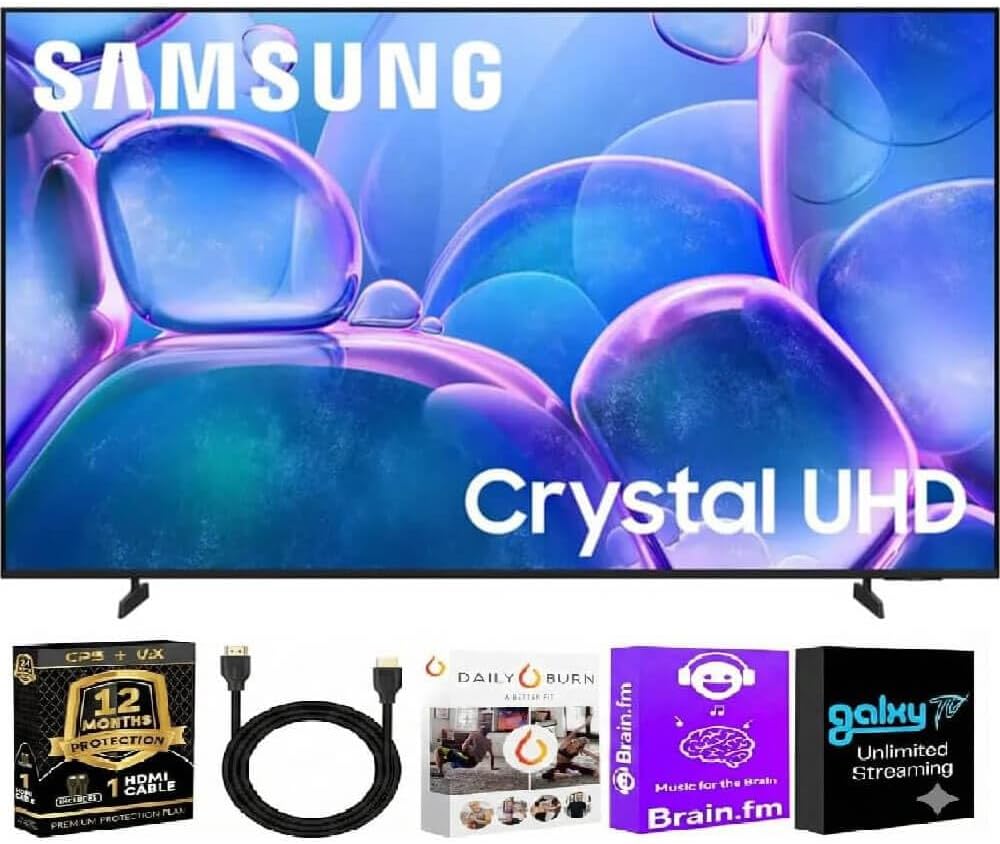 Samsung UN65U790KIT1 65 inch Class U7900 Series 4K UHD Smart TV (2025) Crystal Processor 4K HDR –