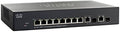 Cisco SG300-10PP-K9-NA 10-Port Gigabit PoE+ Managed Switch (Renewed)