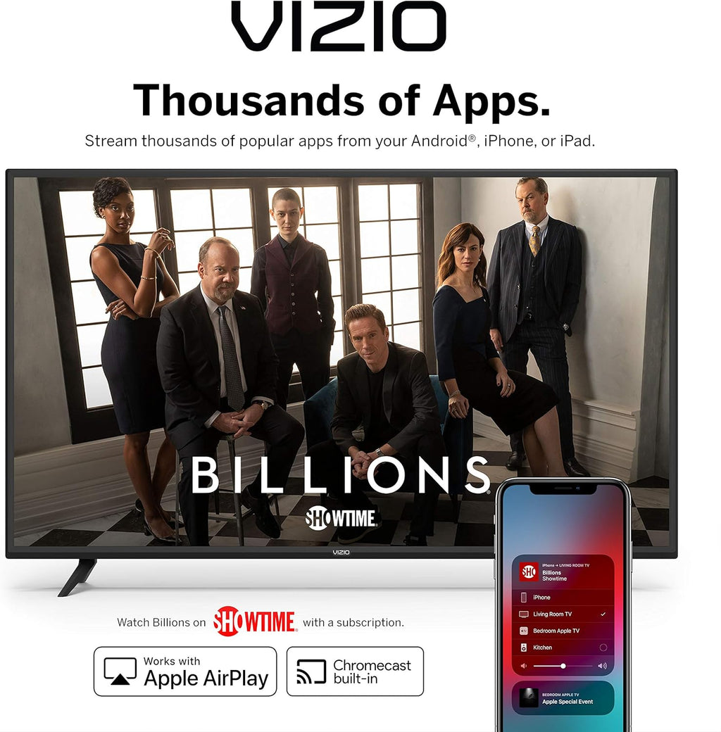 VIZIO 65 Inch 4K Smart TV, V-Series UHD LED HDR Television with Apple AirPlay and Chromecast Built-in