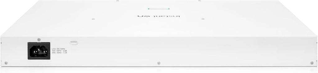 HPE Networking Instant On Switch Series 1930 24-Port Gb Smart-Managed Layer 2+ Ethernet Switch with PoE | 24x 1G | 4X SFP+ | 24x CL4 PoE 370W | US Cord (JL684B#ABA)