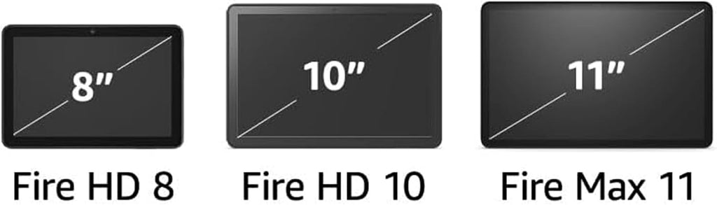 Amazon Fire HD 8 tablet (newest model), 8” HD Display, 4GB memory, 64GB, responsive and vibrant, designed for portable entertainment, Black