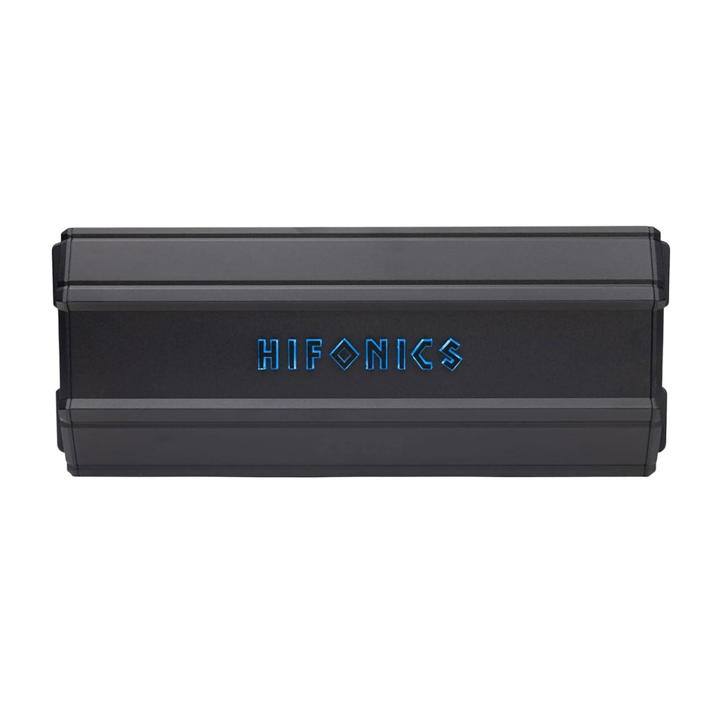 Hifonics Zeus Delta 2,550 Watt Compact Mono Block Nickel Plated Mobile Car Audio Amplifier with Auto Turn On Feature, ZD-2550.1D, Black