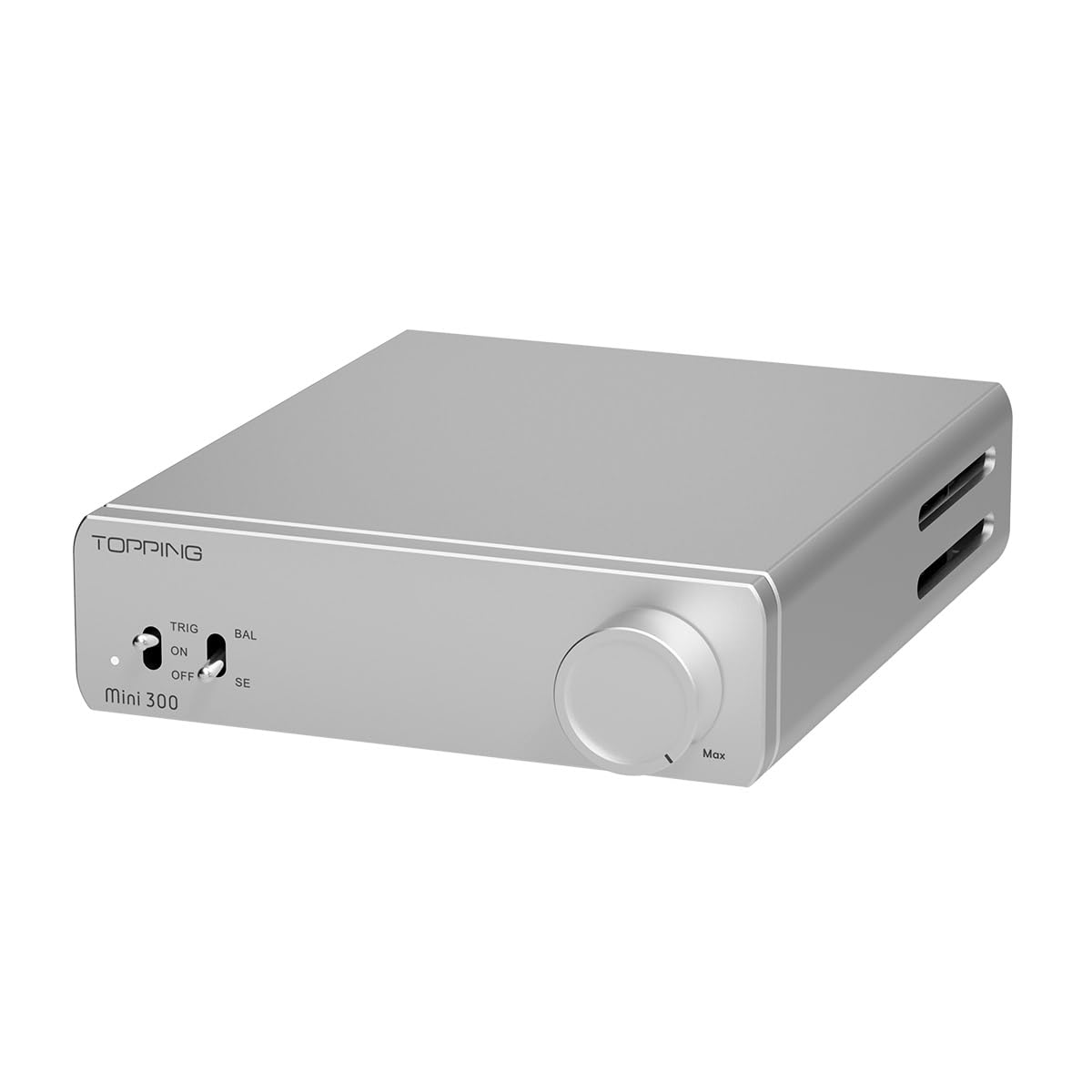 TOPPING Mini300 Compact Stereo Power Amplifier, Fully Balanced Class-D Design, 140W×2 @4Ω, Ultra-Low Distortion