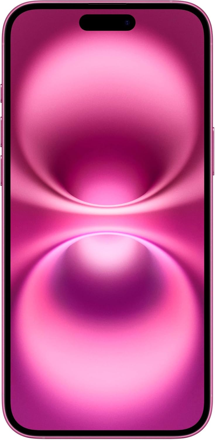 Apple iPhone 16 Plus, US Version, 128GB, Pink - Unlocked (Renewed Premium)