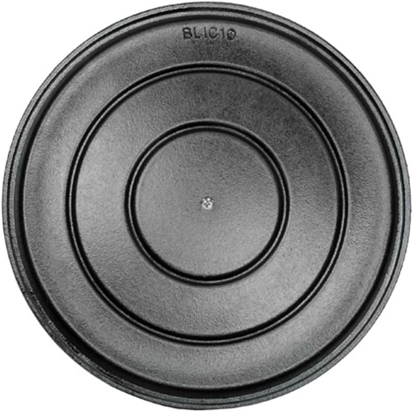 Lodge Blacklock 5.5 Qt Triple Seasoned Cast Iron Dutch Oven with Lid - Nonstick Finish - Premium Cookware