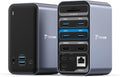 TobenONE 16-in-2 MacBook Docking Station Dual 4K@60Hz, USB C Dock with 2 HDMI/7 USB/Ethernet, for Business Users Home & Office Dual Monitor Setup