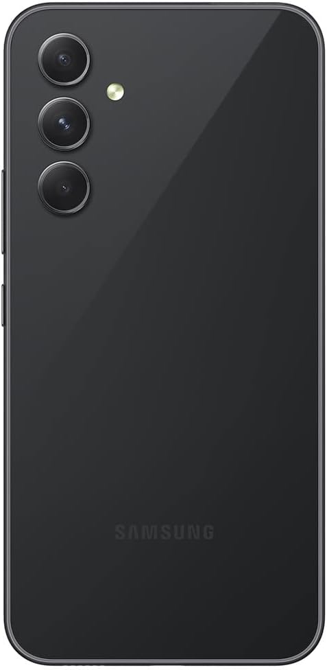 Samsung Galaxy A54 5G, 128GB, Awesome Black - Unlocked (Renewed)