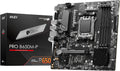 MSI Pro B650M-P AM5 mATX Motherboard, AMD B650 Chipset, 4X DDR5 Slots, 192GB Max Memory, 1x PCI-E x16, 2X M.2 Storage Slot, 4X SATA 6G, Realtek 8125BG 2.5G LAN, HDMI/DP/VGA - Black