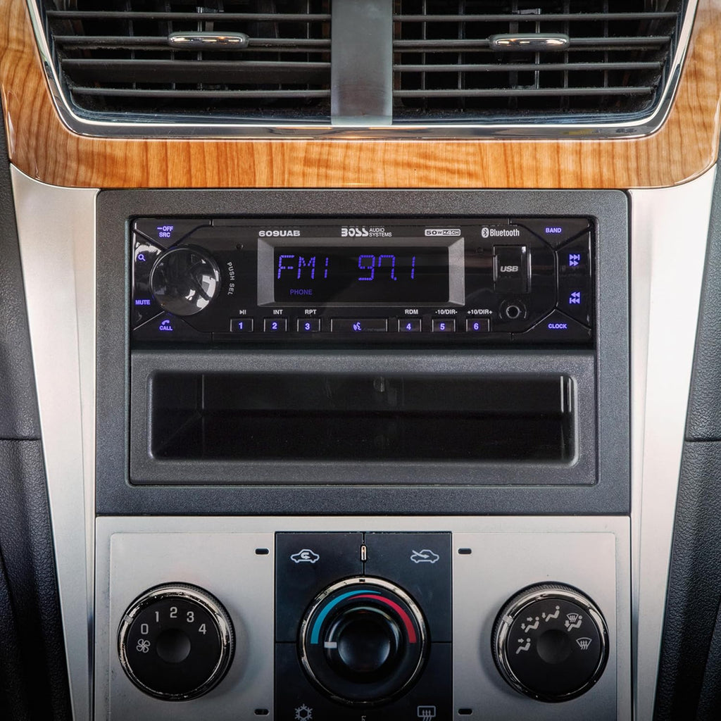 Scosche GM0516DDCS Double DIN Radio Install Dash Kit Compatible with Select 2004-21 Buick, Chevrolet, GMC, Hummer, Pontiac, Saturn and Suzuki Vehicles - Complete Car Stereo Installation Interface Kit
