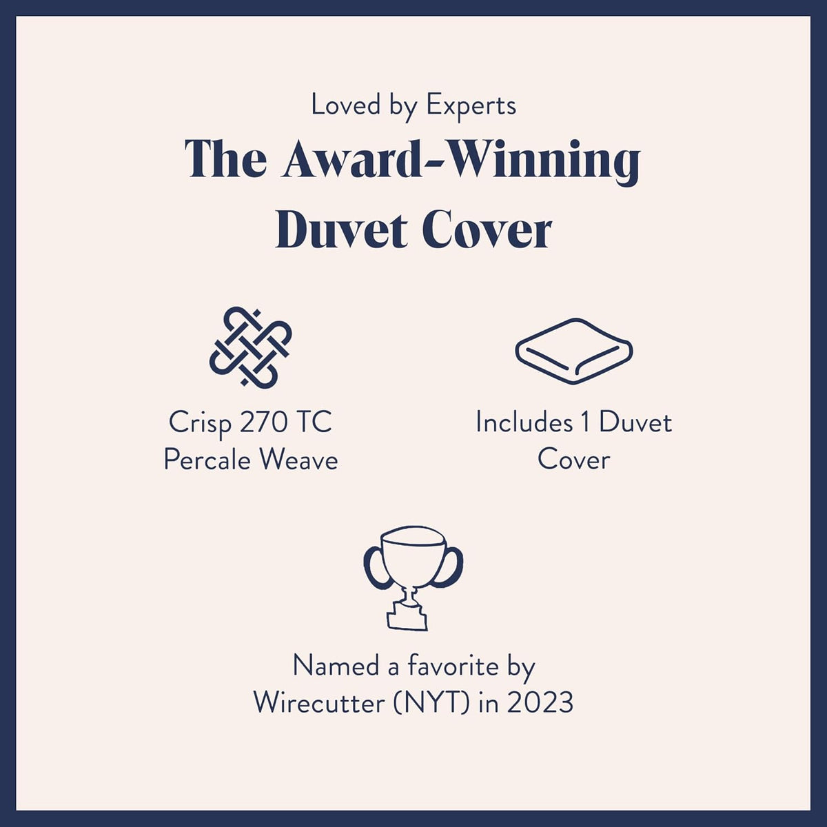 Brooklinen Luxury Percale Duvet Cover – 100% Cotton, Cool, Crisp, Extra-Long Corner Ties, Button Closure, Soft & Breathable – Machine Washable, Duvet Cover Full/Queen Bed Sizes (White)