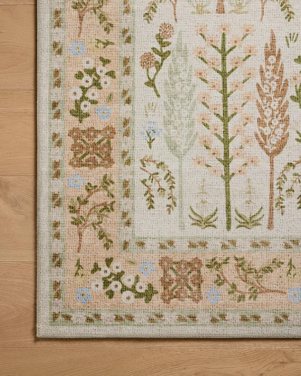 Loloi Rifle Paper Co. Canopy Collection CNP-01 Cream 6'-0" x 9'-0" Area Rug