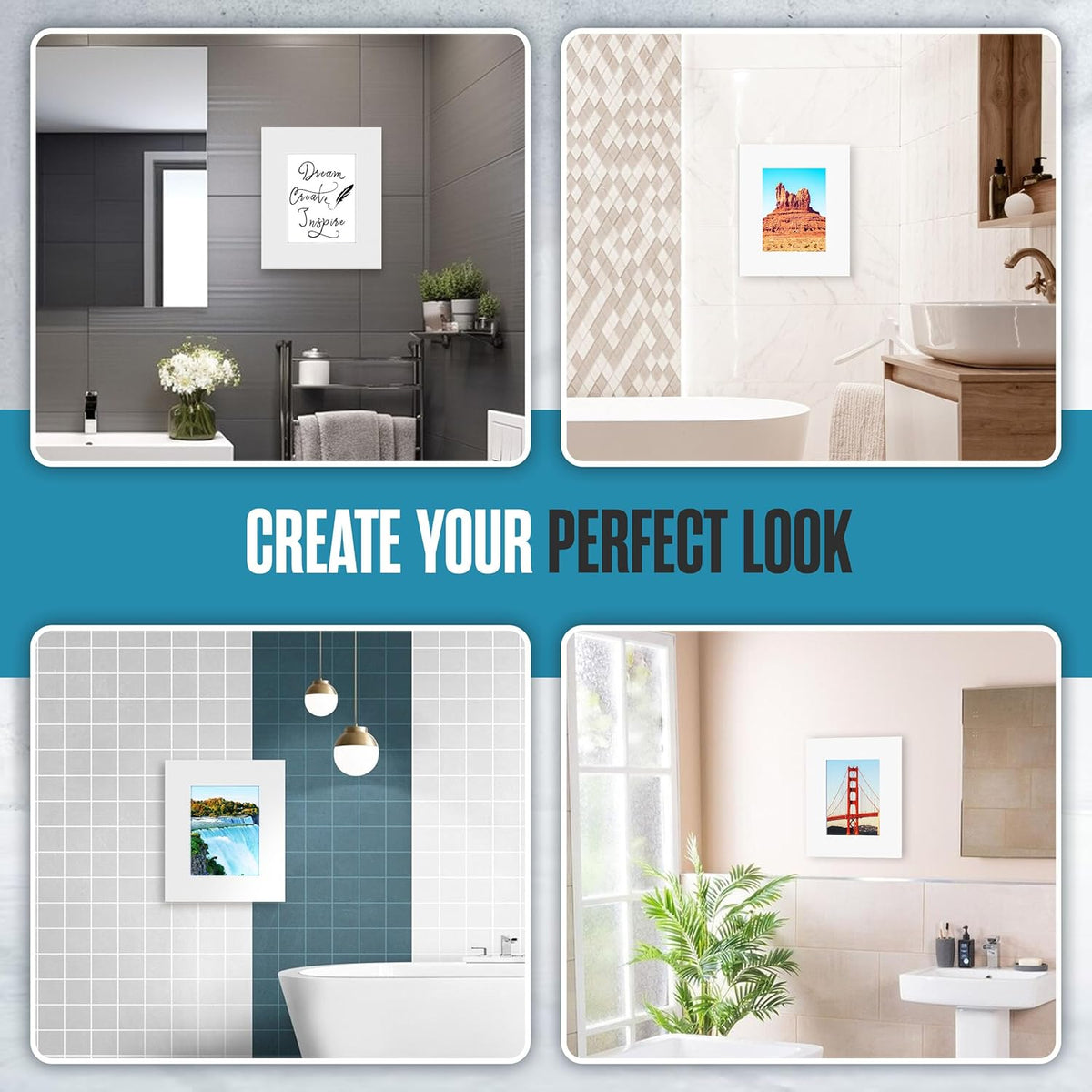 Houseables Medicine Cabinet No Mirror, Recessed Medicine Cabinet, Hidden in Wall Niche, Without Mirror, Picture Frame, Concealed, Built in, Between Stud Shelf Insert, Bathroom Storage, 12x15 (14x17)
