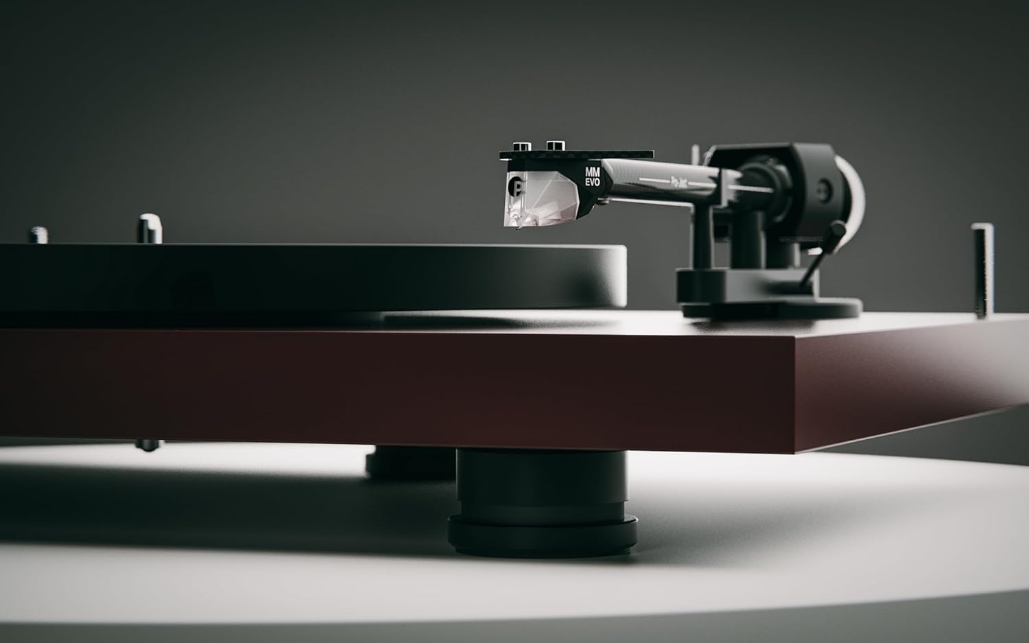Pro-Ject Debut EVO 2 Turntable with Pick it MM EVO Cartridge (High Gloss Red)