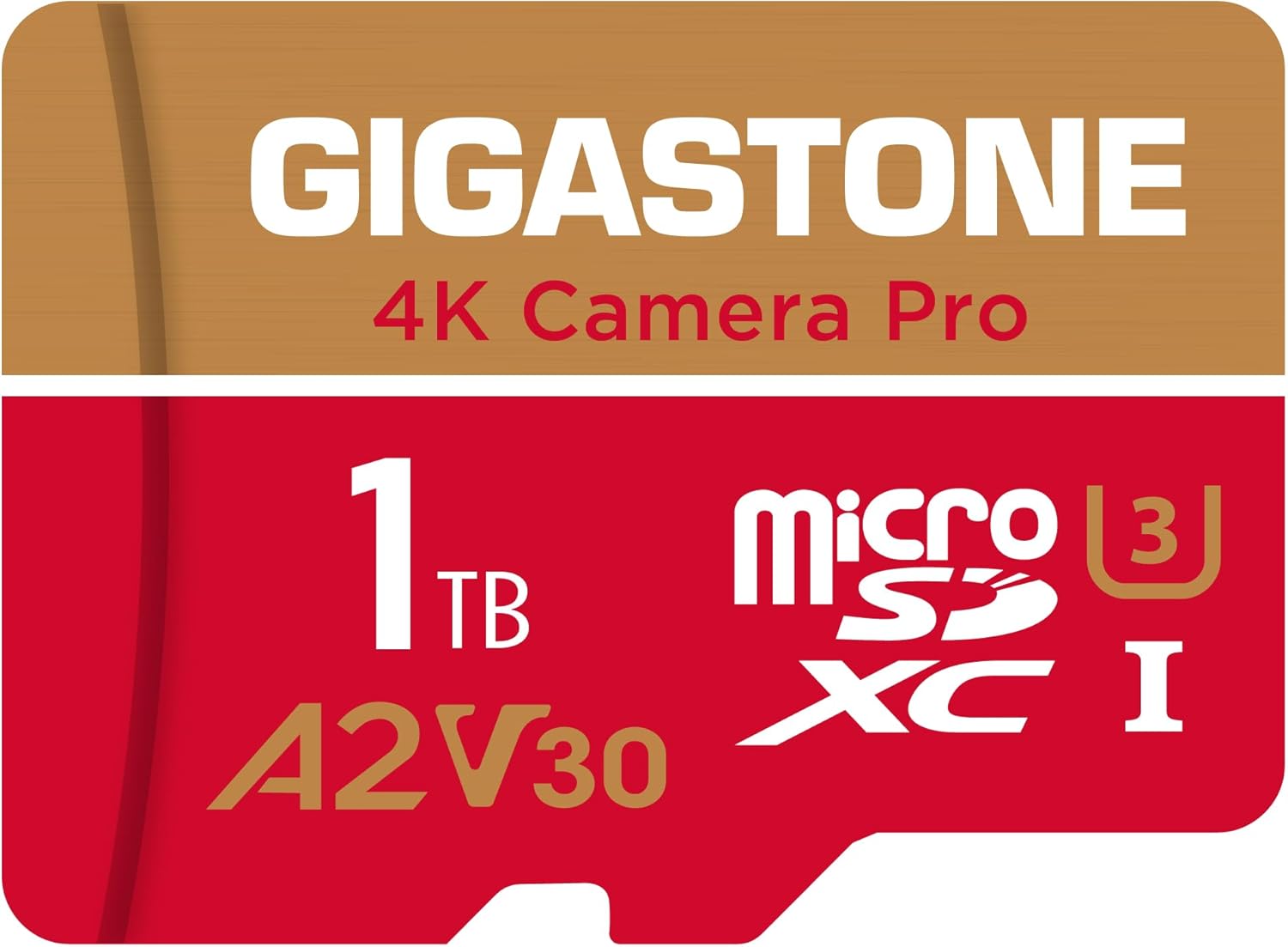 【5-Years Data Recovery】 GIGASTONE 1TB Micro SD Card, 4K Camera Pro, R/W up to 150/130 MB/s, 4K Video Recording for GoPro, DJI, Drone, MicroSDXC Memory Card UHS-I U3 A2 V30, with Adapter