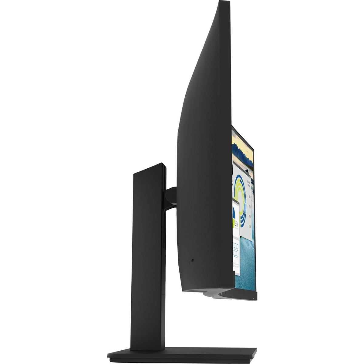 HP P34hc G4 Curved USB-C Monitor - 34" WQHD (3440 x 1440) Display, 60Hz, Built-in Speaker, Low Blue Light, Adjustable Stand (Height/Tilt), USB Hub, HDMI, DisplayPort
