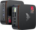 KAMRUI Essenx E1 Mini PC, AMD Ryzen 3250U (up to 3.5GHz), 8GB DDR4 RAM 256GB M.2 SSD, Mini Desktop Computer Support Dual 4K, WiFi, Ethernet for Business, Office, Home