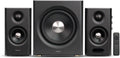 Edifier S355DB 2.1 Powered Bookshelf Speakers with Wireless 8" Subwoofer, 150W Tri-Amp Hi-Res Audio, Computer Speaker System, Bluetooth 6.0 with LDAC, HDMI/Optical/Coaxial Inputs for PC, TV (Black)