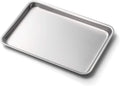 360 Stainless Steel Jelly Roll Pan, Handcrafted in the USA, 5 Ply, Surgical Grade Stainless Bakeware, Dishwasher Safe, Professional Grade, Use as Baking Pan, Roasting Pan (14"x10")