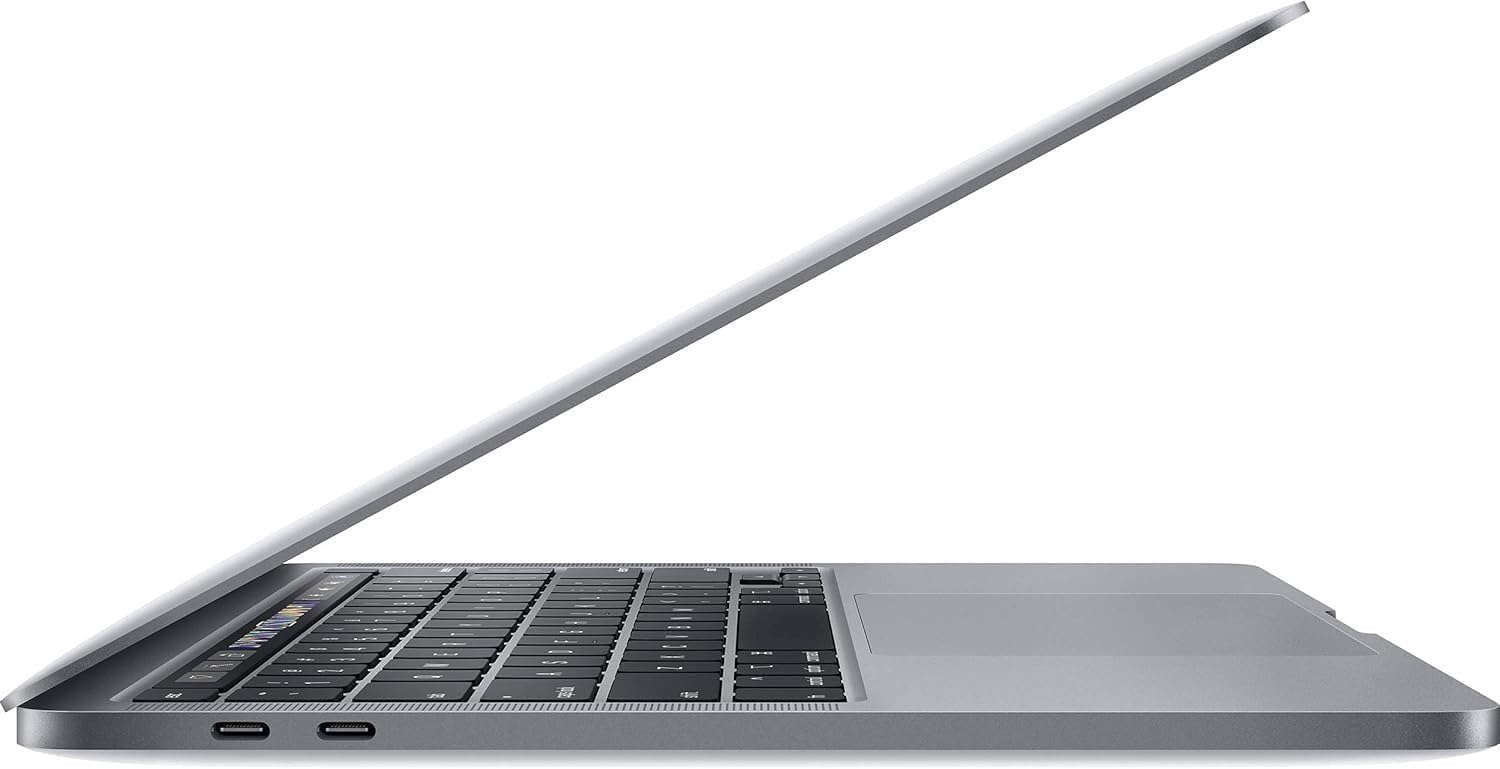 2020 Apple MacBook Pro with 2.0GHz Intel Core i5 (13-inch, 16GB RAM, 512GB SSD Storage) - Space Gray (Renewed Premium)