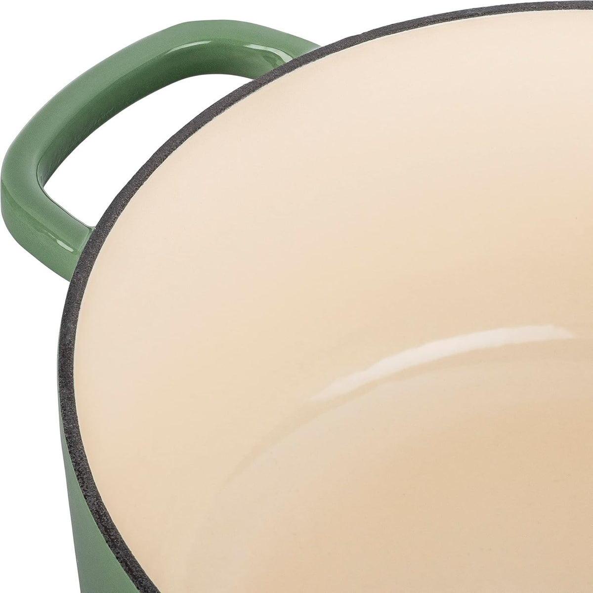 BALLARINI Bellamonte Cast Iron 7.5-qt Round Dutch Oven - Saggio Green
