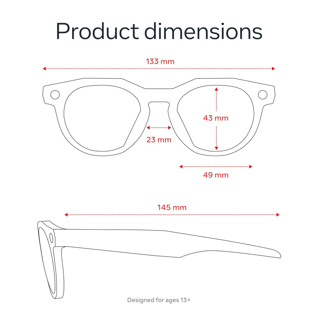 Oakley Meta HSTN, Black | Smart AI Glasses for Men, Women — Performance for Sports, Athletes — Camera, Audio, Video — 8 Hour Battery — 3K HD Resolution — Prizm™ Polarized Lenses