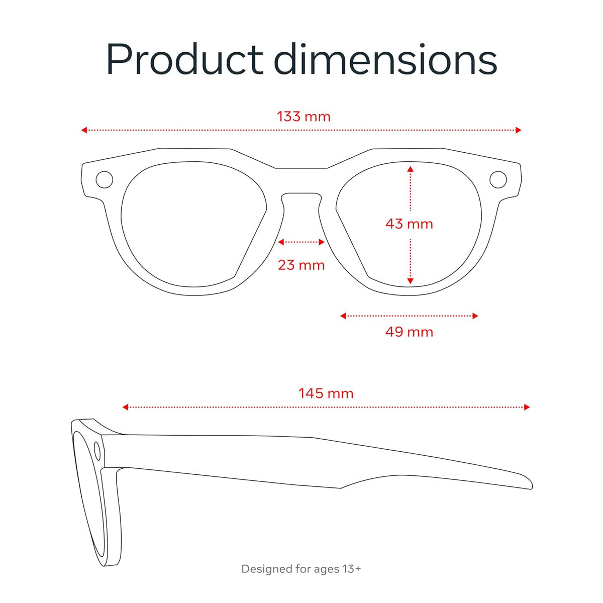 Oakley Meta HSTN, Black | Smart AI Glasses for Men, Women — Performance for Sports, Athletes — Camera, Audio, Video — 8 Hour Battery — 3K HD Resolution — Prizm™ Polarized Lenses