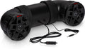 BOSS Audio Systems ATV6.5B ATV UTV Weatherproof Sound System - 6.5 Inch Speakers, 1.5 Inch Tweeters, Built-in Amplifier, Bluetooth, Easy Installation for 12V Vehicles