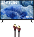 Samsung QN32Q8FAAFXZA 32 Inch Class QLED Q8F 4K Vision AI Smart TV with a WireLogic Ruby 8ft Ultra High Speed 4K-8K-10K HDMI Cable (2025)