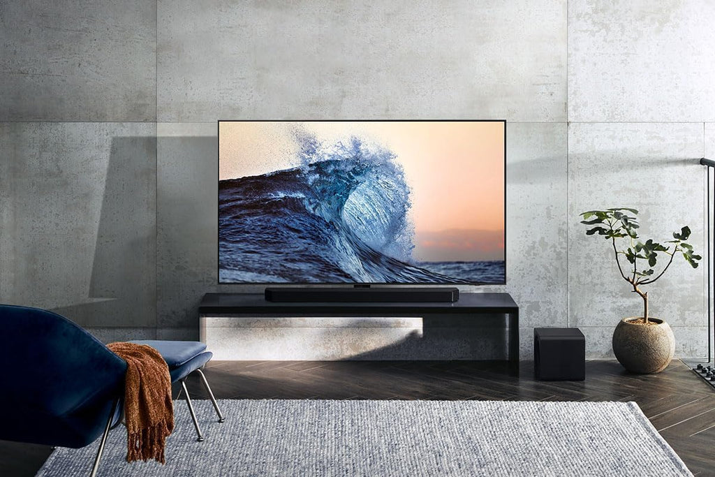 Samsung HW-Q800F 5.1.2ch Q Series Soundbar with Wireless Dolby Atmos, Game Mode Pro & Subwoofer, Q-Symphony, SpaceFit Sound Pro for Home Theater & Gaming