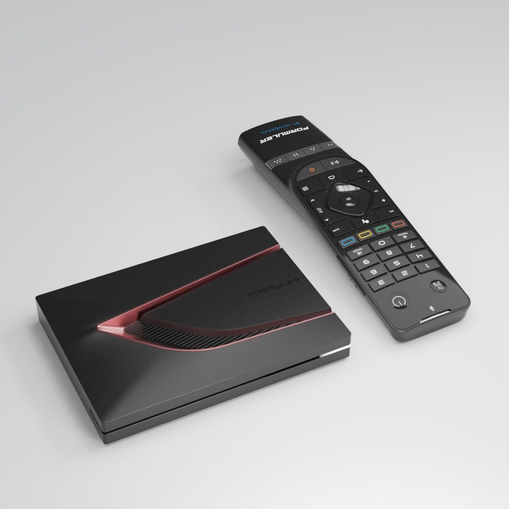 Formuler Z12 Ultra - 4K Streaming Media Player, Android 12, Dolby Vision, Dolby Atmos, HDR10+, Gigabit LAN, WiFi 6E, 4GB RAM, 128GB ROM, Bluetooth Backlight Voice Remote