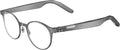 AI Smart Glasses,Titanium Frame,Real-Time Translation,Recording Glasses with ChatGPT,Bluetooth Audio Glasses, 48H Battery Life for Men and Women,Gray