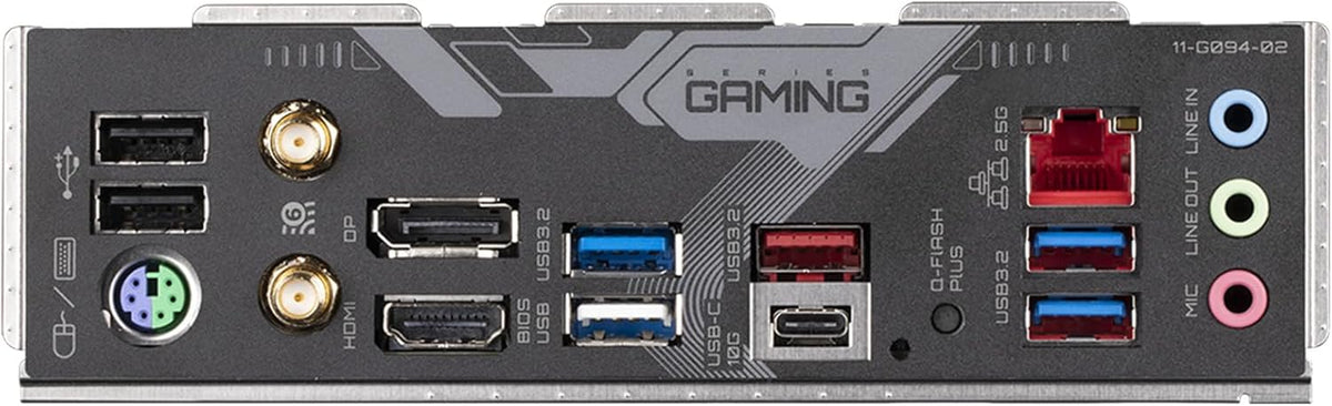 GIGABYTE B650 Gaming X AX V2 (rev. 1.0) AM5 LGA 1718 AMD B650 ATX DDR5, Triple M.2, PCIe 5.0, USB 3.2 Gen2x2 Type-C, AMD Wi-Fi 6E, Realtek 2.5GbE LAN (Renewed)