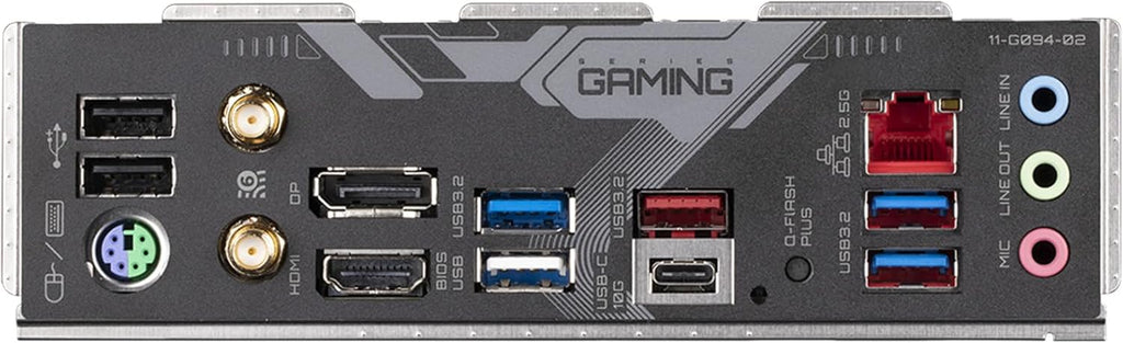 GIGABTE B650 Gaming X AX V2 (rev 1.0) AMD AM5 ATX Motherboard, Support Ryzen 9000/8000/7000 Series, DDR5, 8+2+2 Power Phase, 3X M.2, PCIe 4.0, USB-C, WIFI6E, 2.5GbE, EZ-Latch, Q-Flash, RGB Fusion