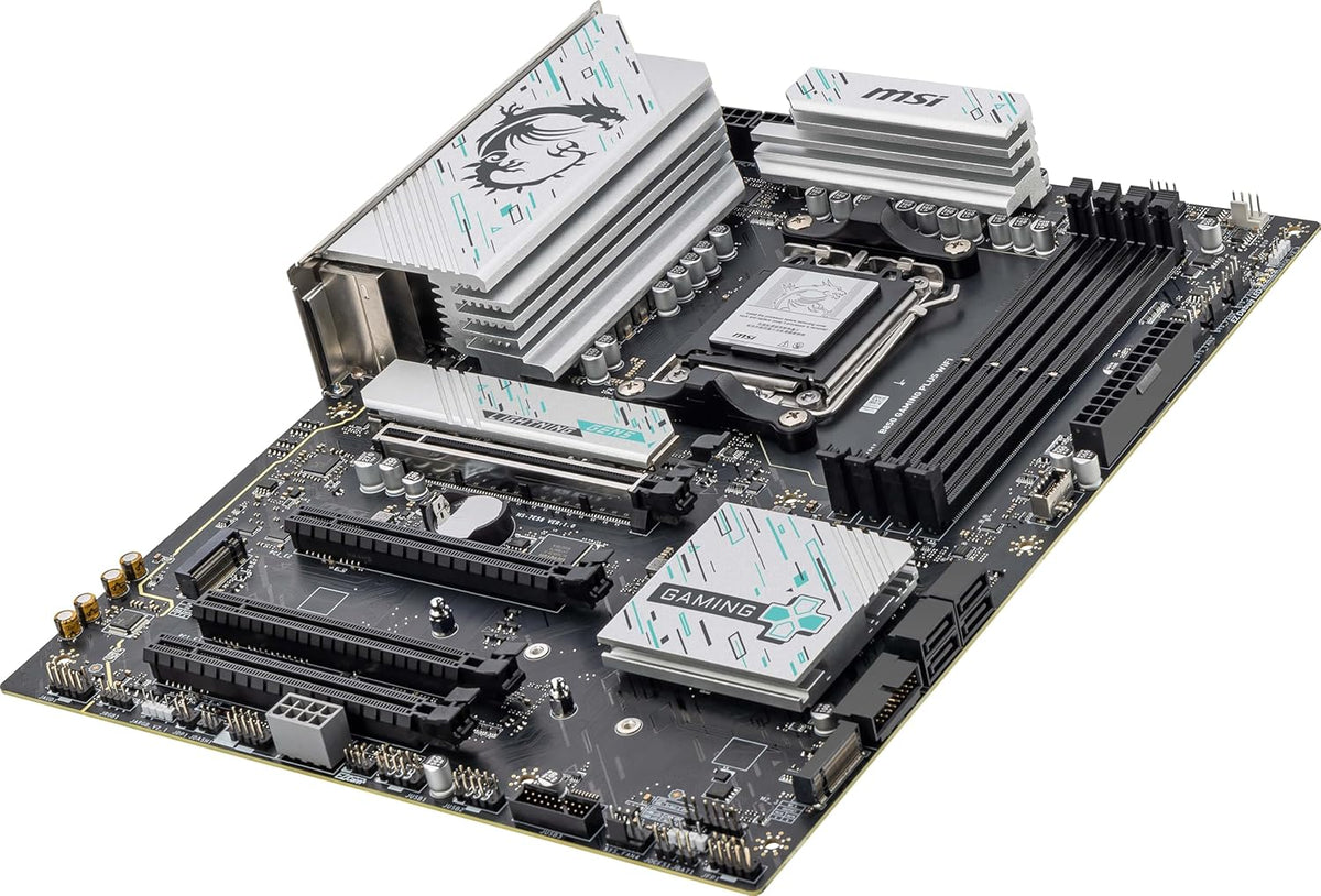 MSI B850 GAMING PLUS WIFI Motherboard,ATX-Supports AMD Ryzen 9000-7000 Processors,AM5-DDR5 Memory 8200+ MT/s (OC),PCIe 5.0x16 & 4.0x16,M.2 Gen5,Wi-Fi 7,5G LAN+HIGH-SPEED DDR5 RAM 32GB (2x 16GB) Bundle