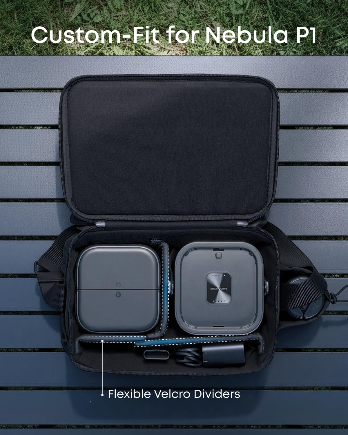 soundcore Nebula P1i Smart Projector with Carry Bag