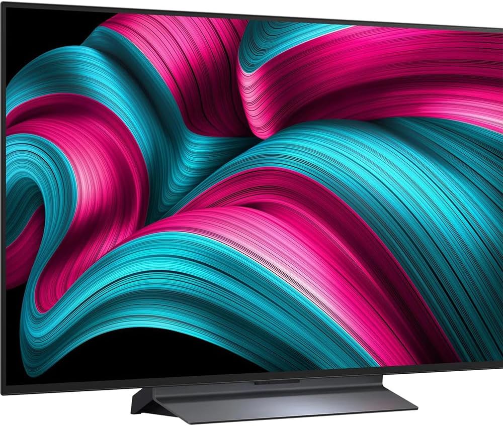 LG OLED48C5PUA 48" C5 OLED evo 4K UHD webOS TV 2025 Bundle with CPS Exclusive 26 Month Protection, 2X HDMI Cable, Wall Mount, Surge Adapter & Deco Gear Complete Home Theater Beginner's Guidebook