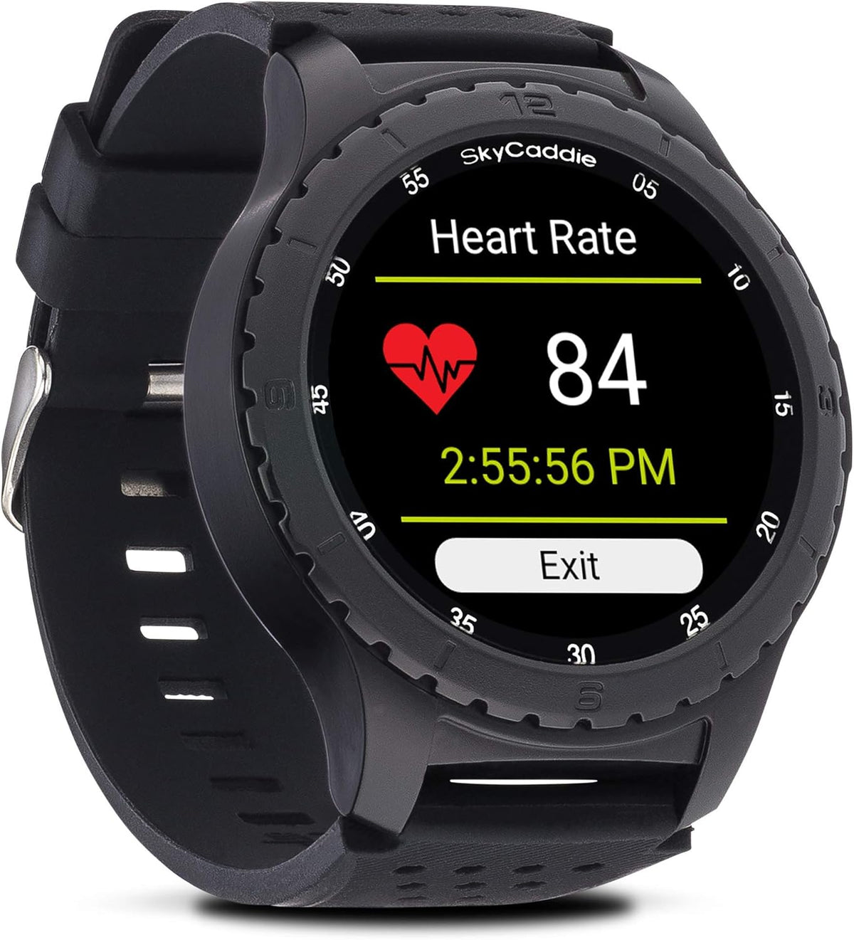 SkyCaddie LX5, GPS Golf Watch with Touchscreen Display and HD Color CourseView Maps, Black, Small