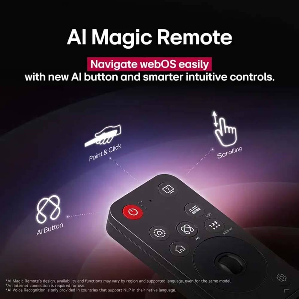 LG 43-Inch Class QNED AI 4K QNED82A Series Smart TV w/AI Sound, HDR10, 4K Super Upscaling, Filmmaker Mode, Wow Orchestra, Alexa Built-in (43QNED82AUA, 2025)